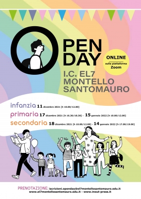 A. 7 Open day Istituto Comprensivo