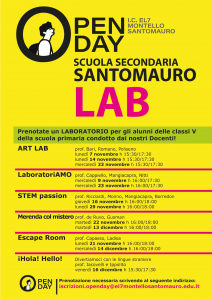 Lab alla Santomauro_ open day